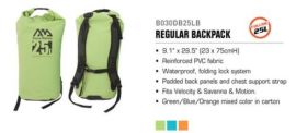 Aqua Marina Regular Bag 25L Wasserdicht Rucksackfunktion ORANGE