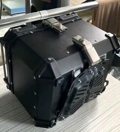 45L Aluminium Motorrad Topcase inkl Halterung schwarz