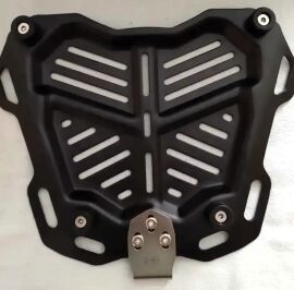 45L Aluminium Motorrad Topcase inkl Halterung schwarz